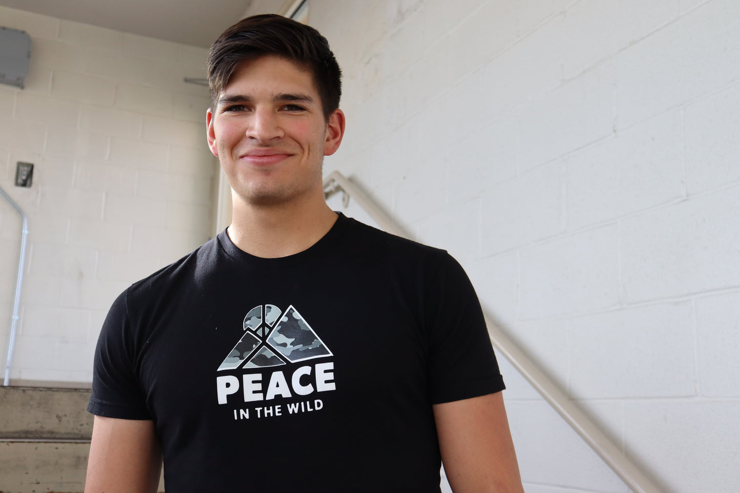 Peace in the Wild Camo Short Sleeve T-Shirt Peace in the wild