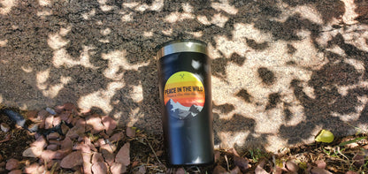 Waterproof Sunset Hiking sticker