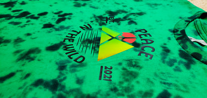 Peace in the Wild Tie Dye Iridescent Mountain Tee Peace in the wild