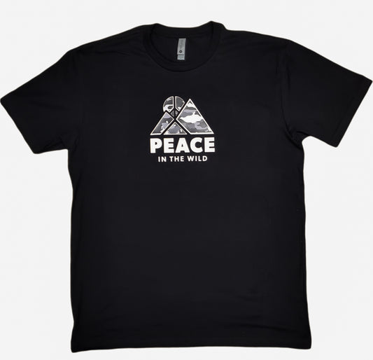Peace in the Wild Camo Short Sleeve T-Shirt Peace in the wild