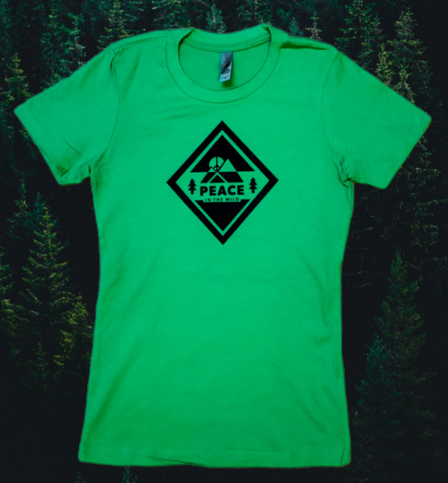 Peace in the Wild Women's Mountain Tree tee Peace in the wild