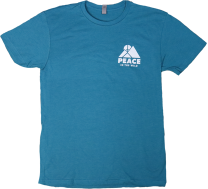 NEW Teal Peace in the Wild Unisex Tee Peace in the wild